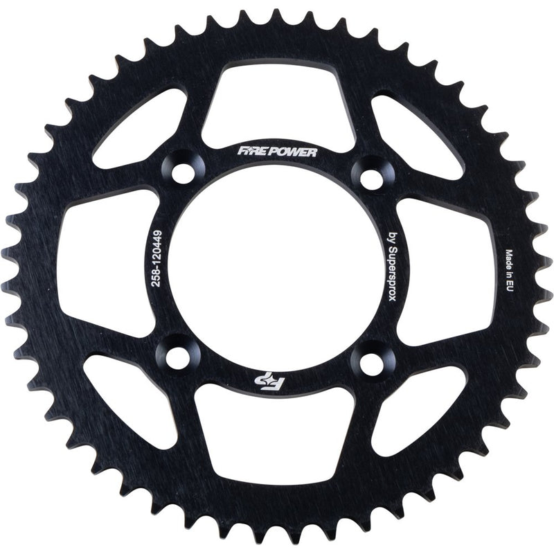 Fire Power Rear Sprocket Aluminum 49t Blk
