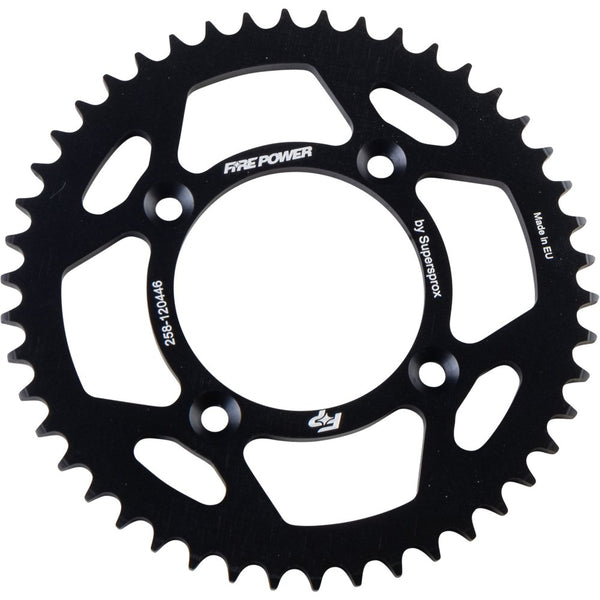 Fire Power Rear Sprocket Aluminum 46t Blk