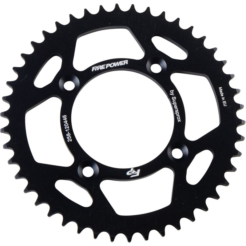 Fire Power Rear Sprocket Aluminum 46t Blk