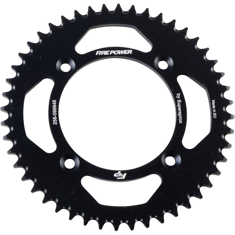 Fire Power Rear Sprocket Aluminum 48t Blk