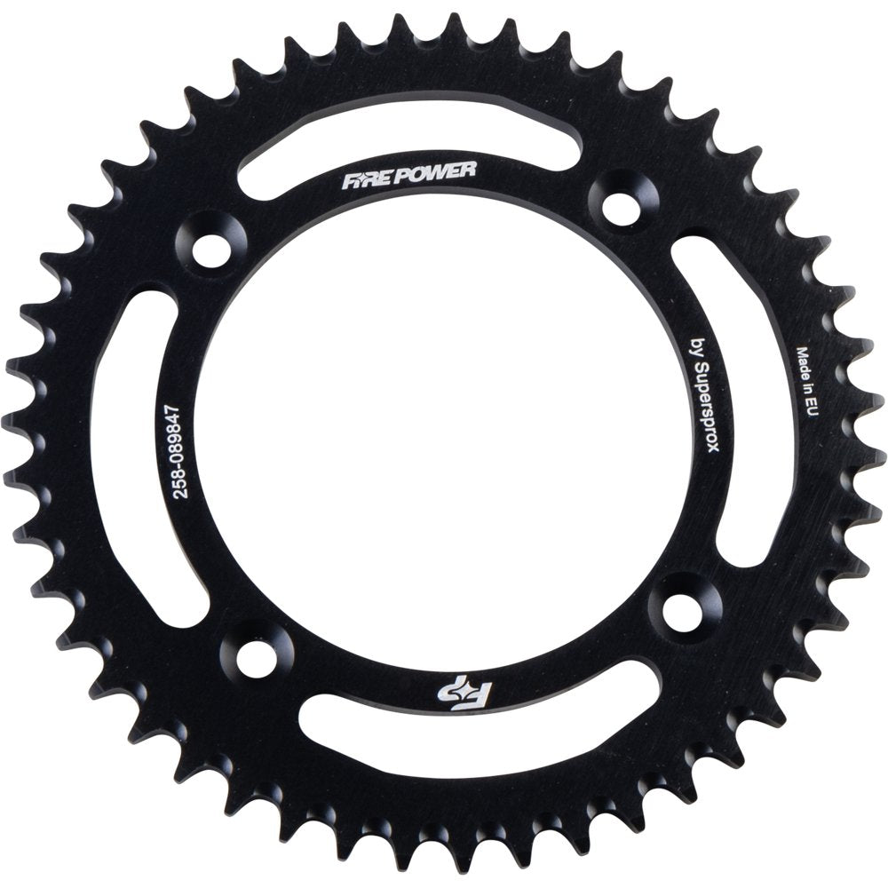 Rear Sprocket Aluminum 47t Blk