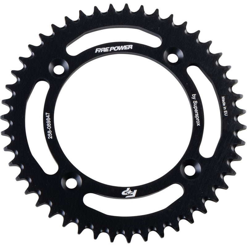 Fire Power Rear Sprocket Aluminum 47t Blk