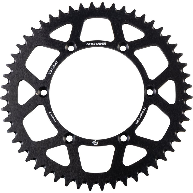 Fire Power Rear Sprocket Aluminum 52t Blk