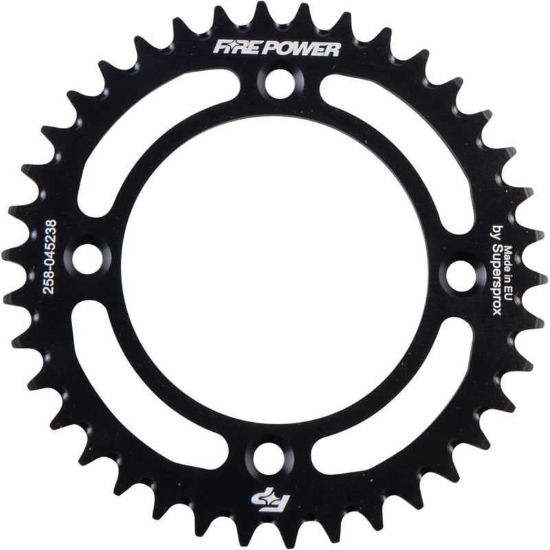 Fire Power Rear Sprocket Aluminum 38t Blk