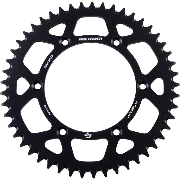 Fire Power Rear Sprocket Aluminum 49t Blk