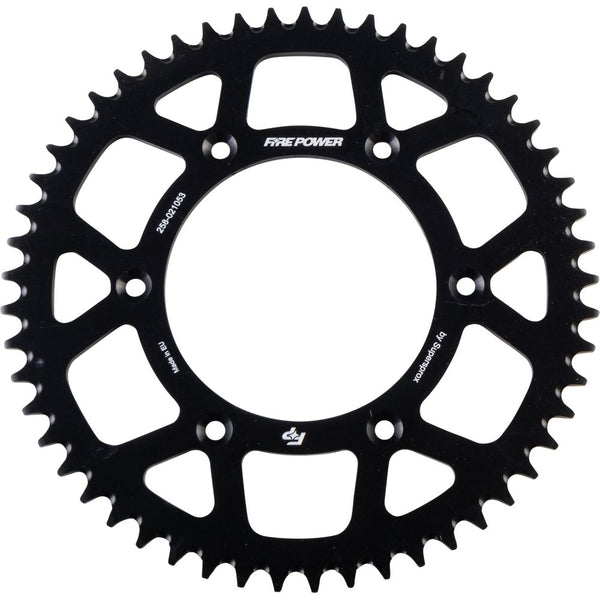Fire Power Rear Sprocket Aluminum 53t Blk