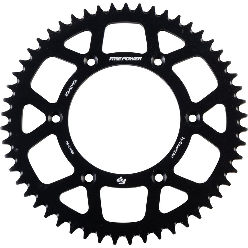 Fire Power Rear Sprocket Aluminum 53t Blk