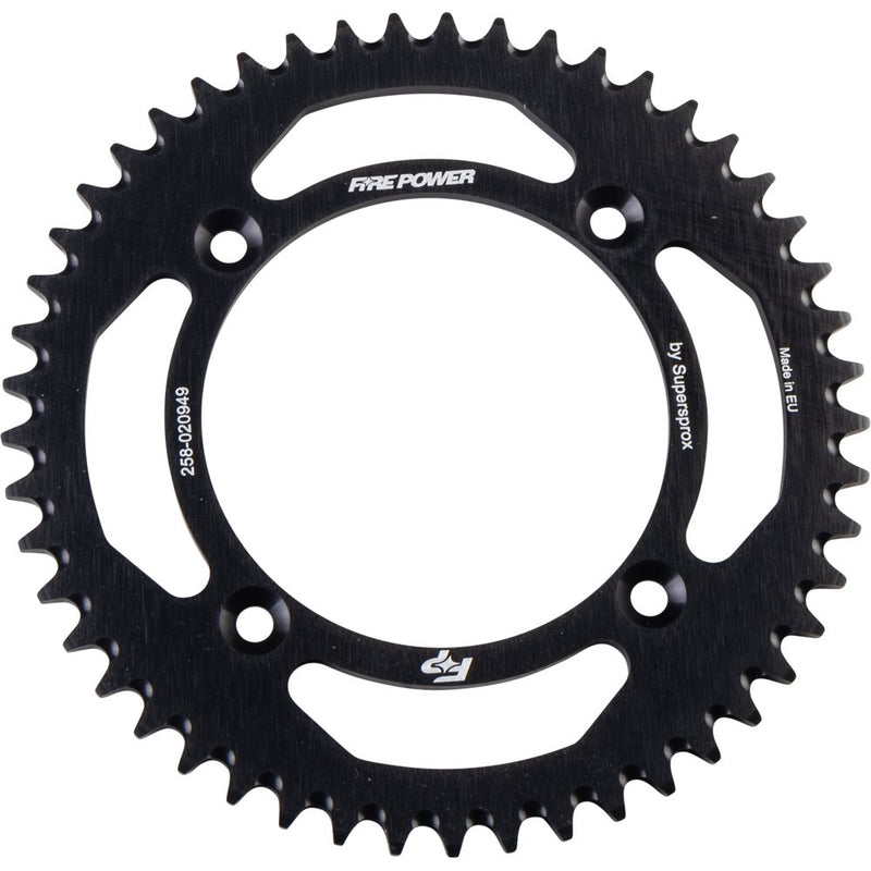 Fire Power Rear Sprocket Aluminum 49t Blk