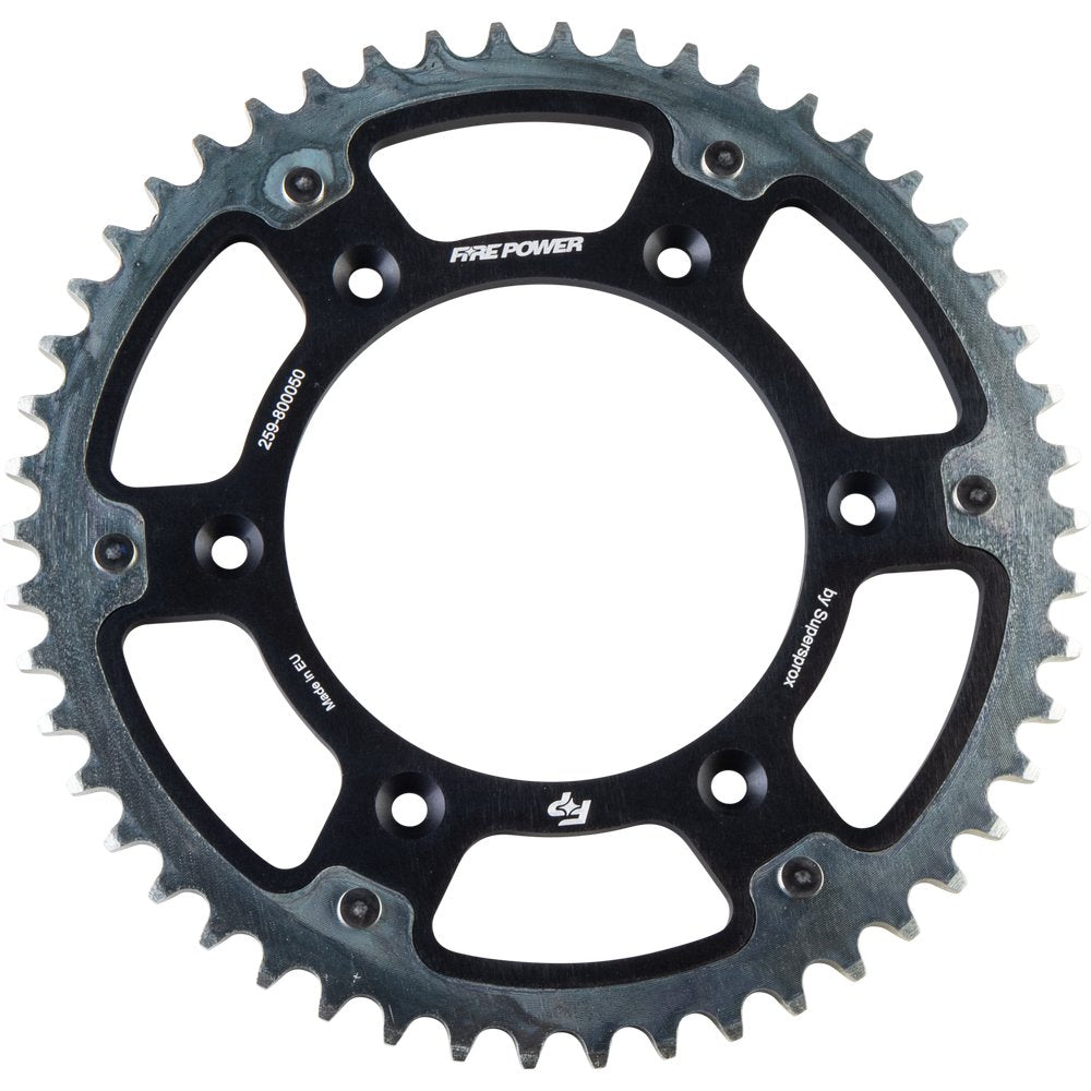 Rear Sprocket Hybrid 50t Blk/Sil