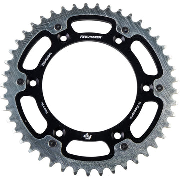 Rear Sprocket Hybrid 45t Blk/Sil