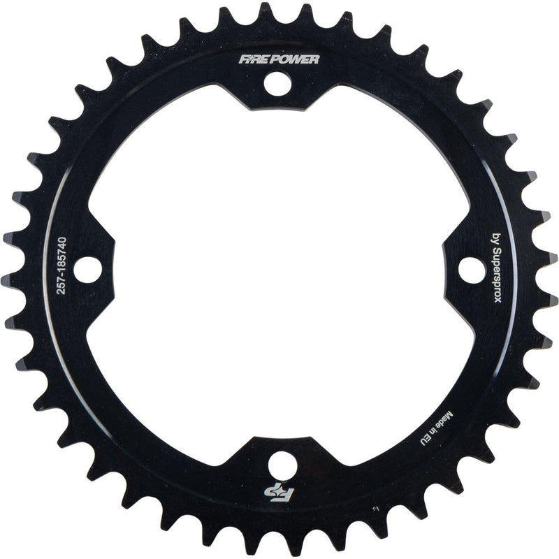 Fire Power Rear Sprocket Steel 40t Blk