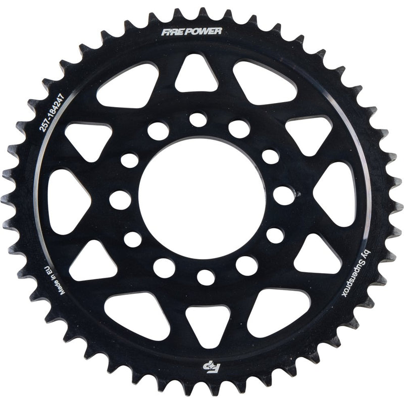 Fire Power Rear Sprocket Steel 47t Blk
