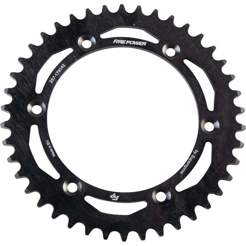 Fire Power Rear Sprocket Steel 42t Blk