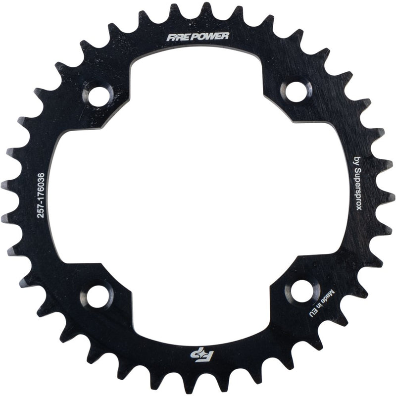Fire Power Rear Sprocket Steel 36t Blk