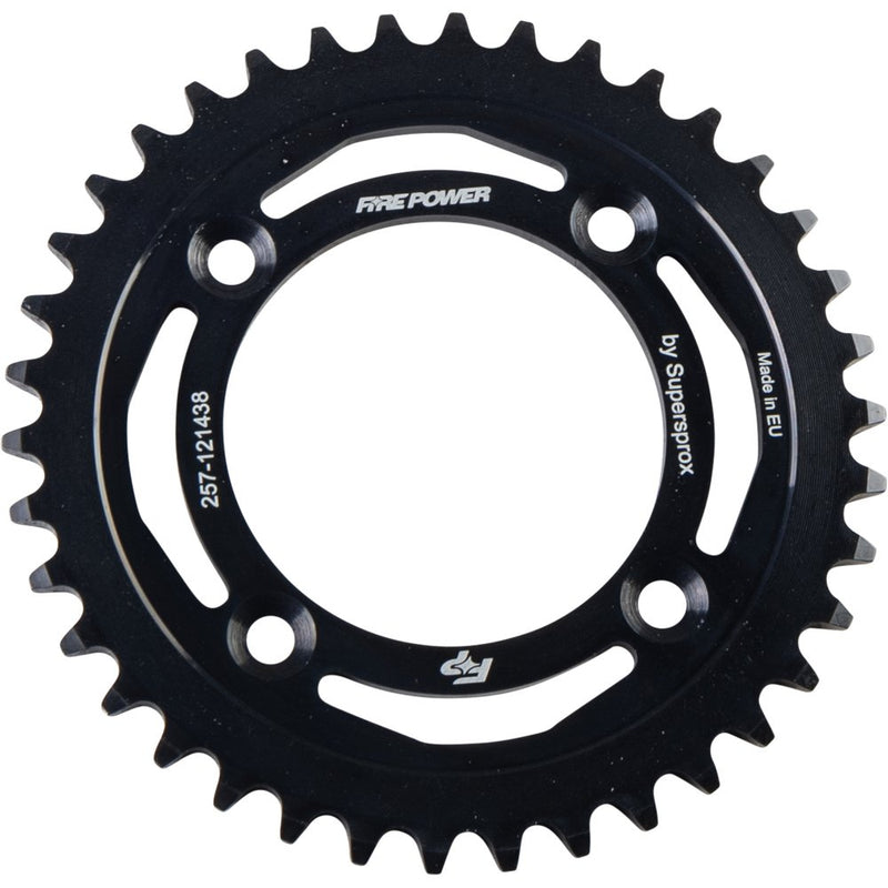 Fire Power Rear Sprocket Steel 38t Blk