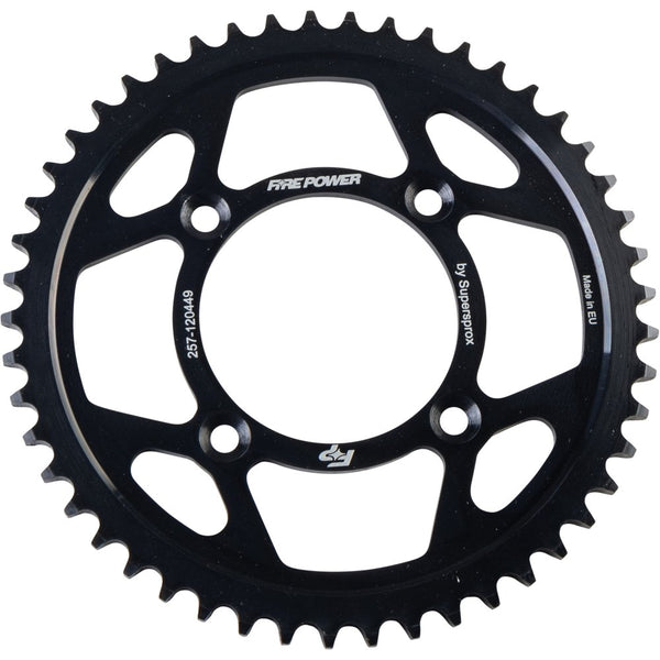 Fire Power Rear Sprocket Steel 49t Blk