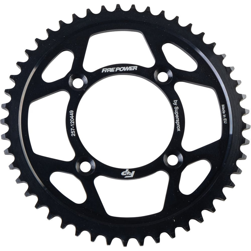 Fire Power Rear Sprocket Steel 49t Blk