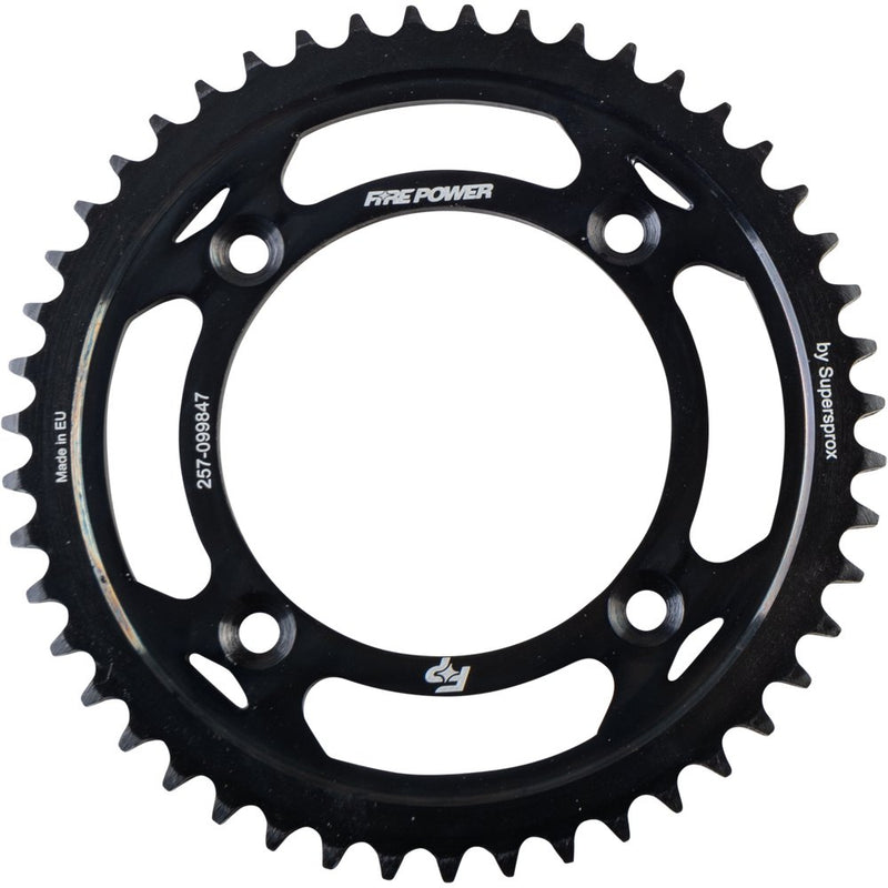 Fire Power Rear Sprocket Steel 47t Blk