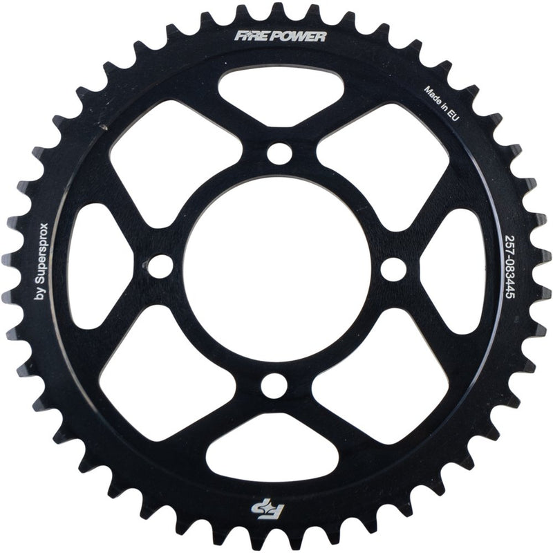Fire Power Rear Sprocket Steel 45t Blk