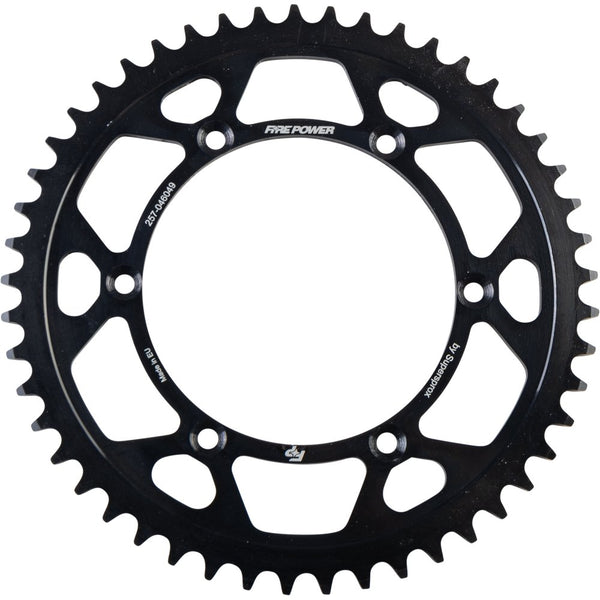 Fire Power Rear Sprocket Steel 49t Blk