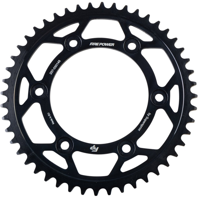 Fire Power Rear Sprocket Steel 48t Blk