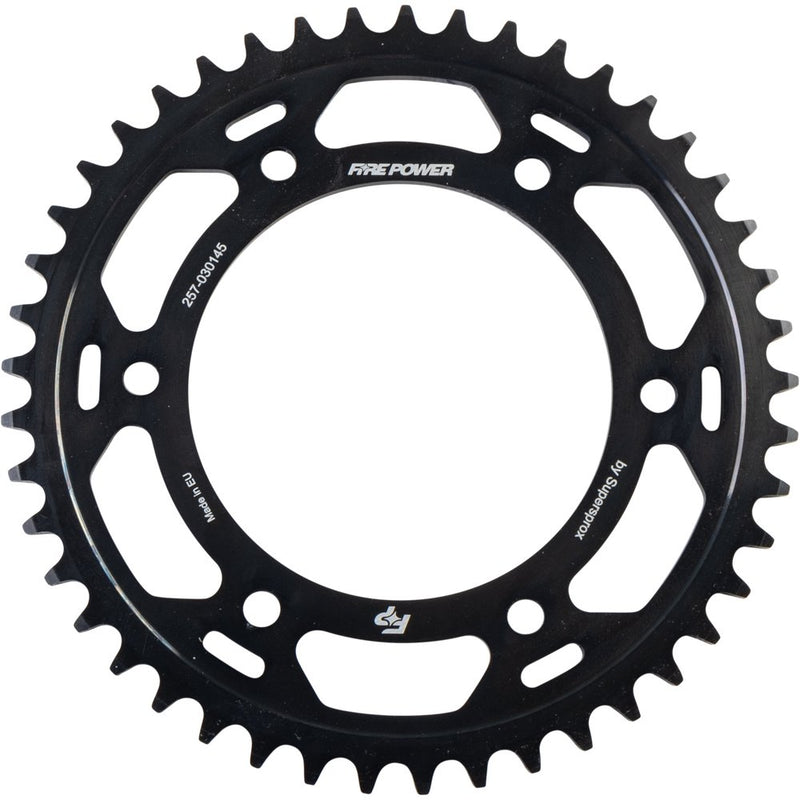 Fire Power Rear Sprocket Steel 45t Blk