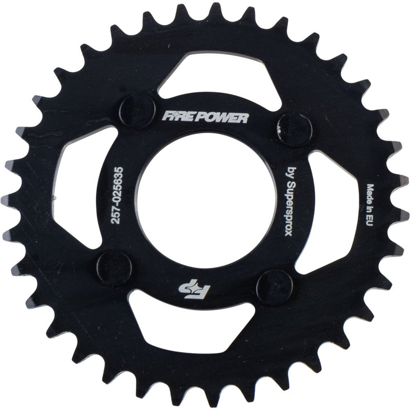 Fire Power Rear Sprocket Steel 35t Blk