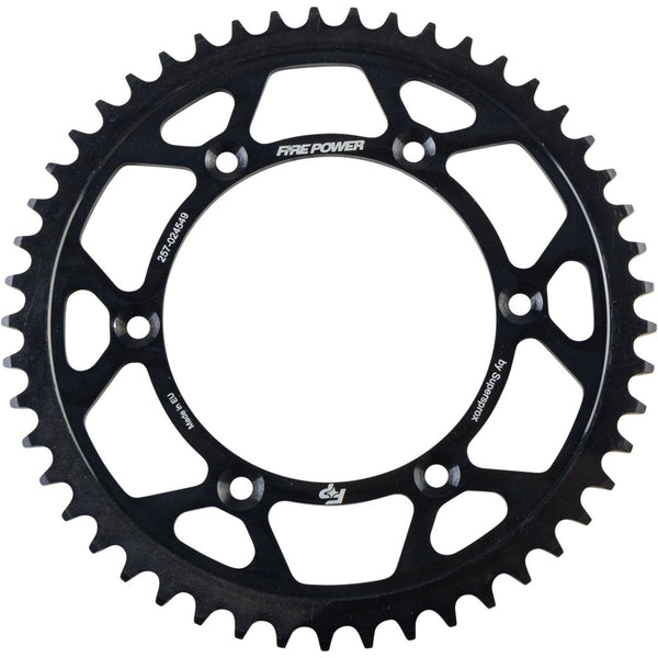 Fire Power Rear Sprocket Steel 49t Blk
