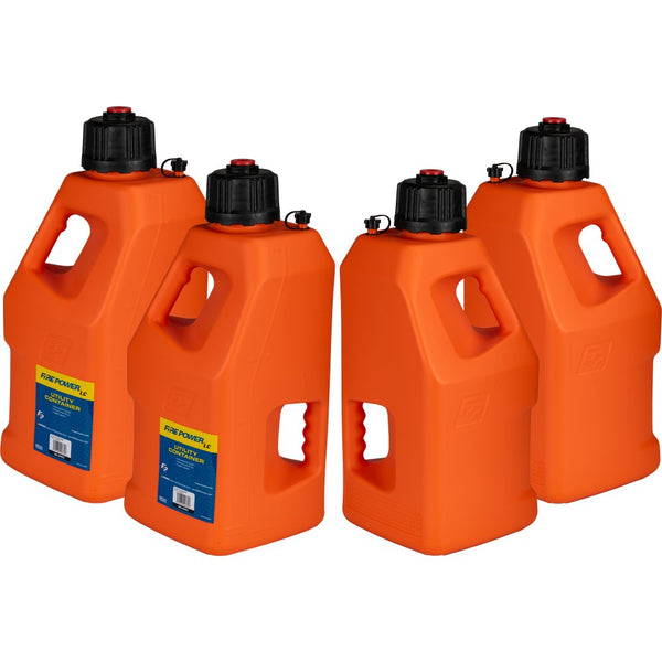 Fire Power Lc Utility Container Orange 5 Gal