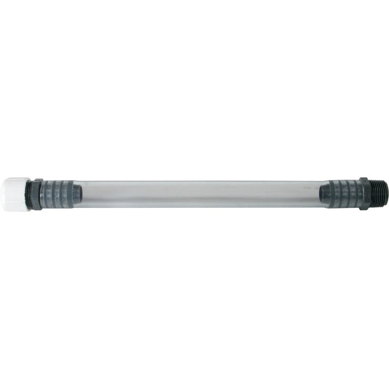 Fire Power Filler Hose W/Screw Cap Clear 12"
