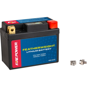 Featherweight Lithium Battery 120 Cca 12v/24wh