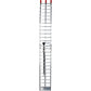 Curved Aluminum Ramp 88" X 11.25" Folding