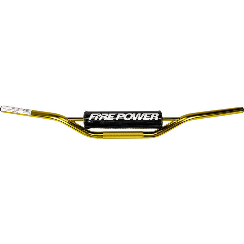 Fire Power Aluma Steel Handlebar Kaw/Suz Gold