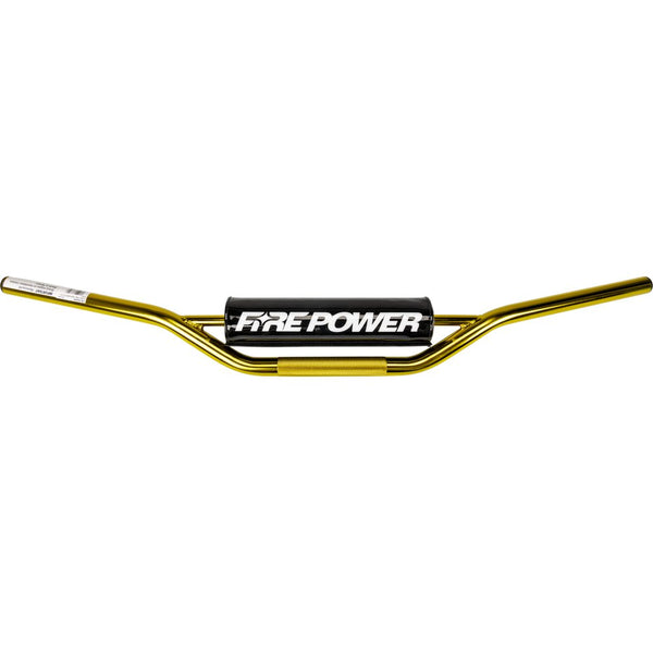 Fire Power Aluma Steel Handlebar Cr High Gold
