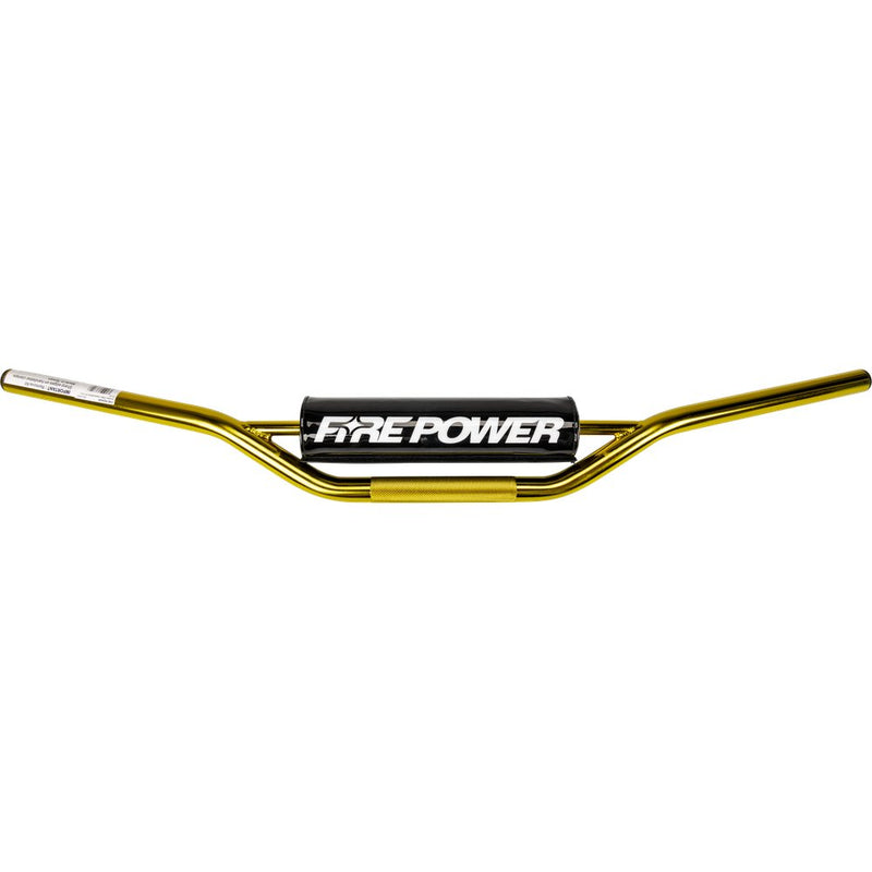 Fire Power Aluma Steel Handlebar Cr High Gold