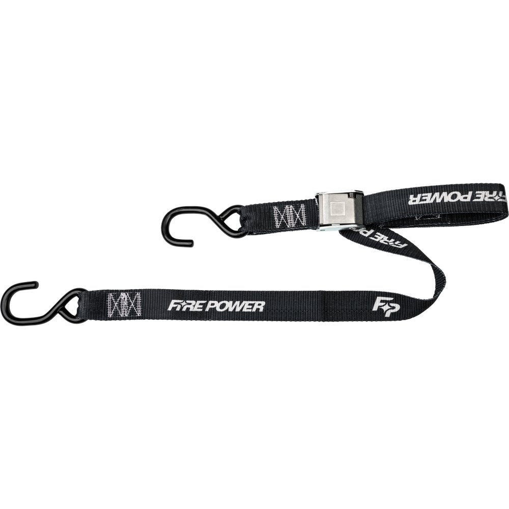 1.5" Tie Down Black 2/Pk