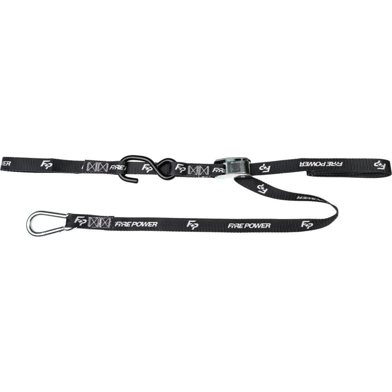 Fire Power 1" Tie Down Soft Tie Black 2/Pk