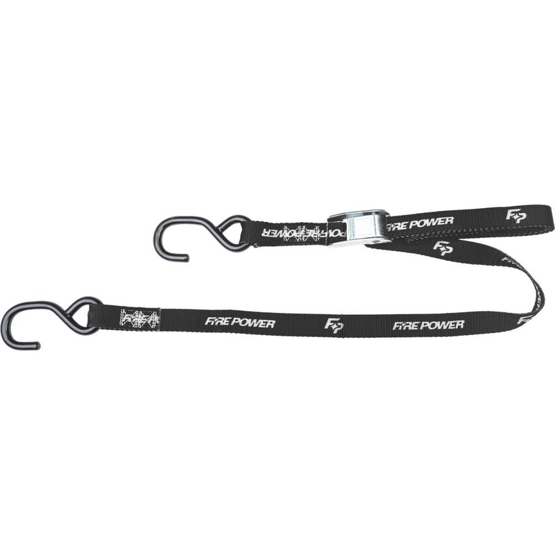 Fire Power 1" Tie Down Black 2/Pk