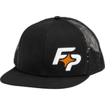 Fire Power Flat Bill Fp Hat Black