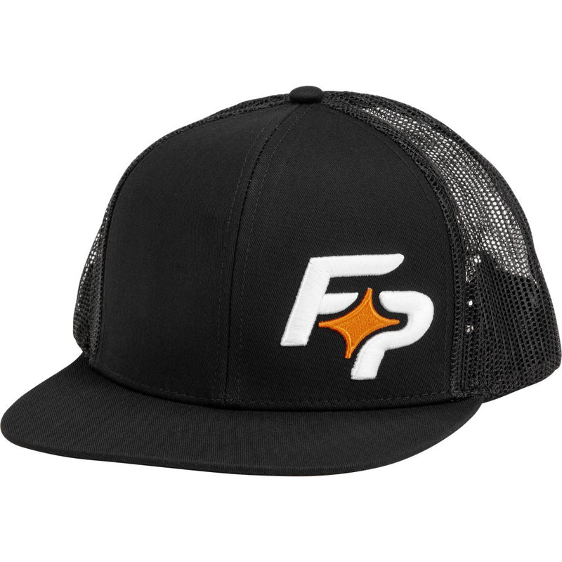 Fire Power Flat Bill Fp Hat Black