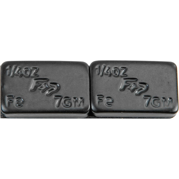 Fire Power Wheel Weights 1/4 Oz. 360/Pc Black