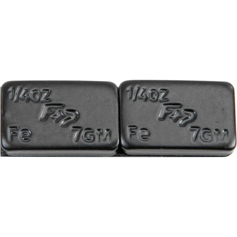 Fire Power Wheel Weights 1/4 Oz. 360/Pc Black