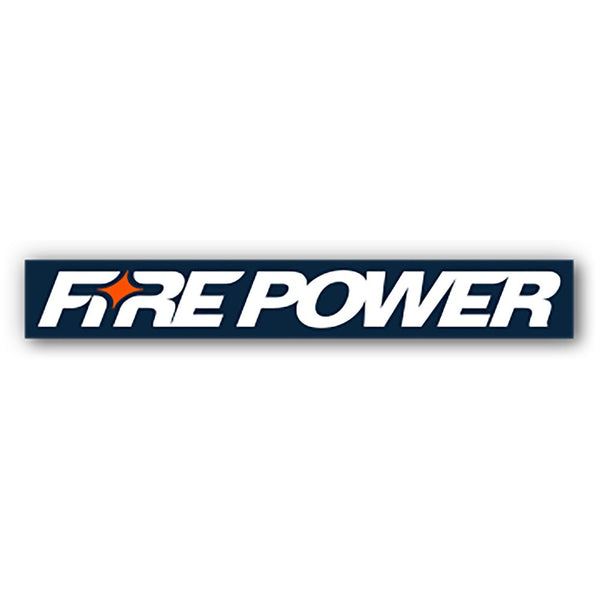 Fire Power Sticker Navy 100 Pks