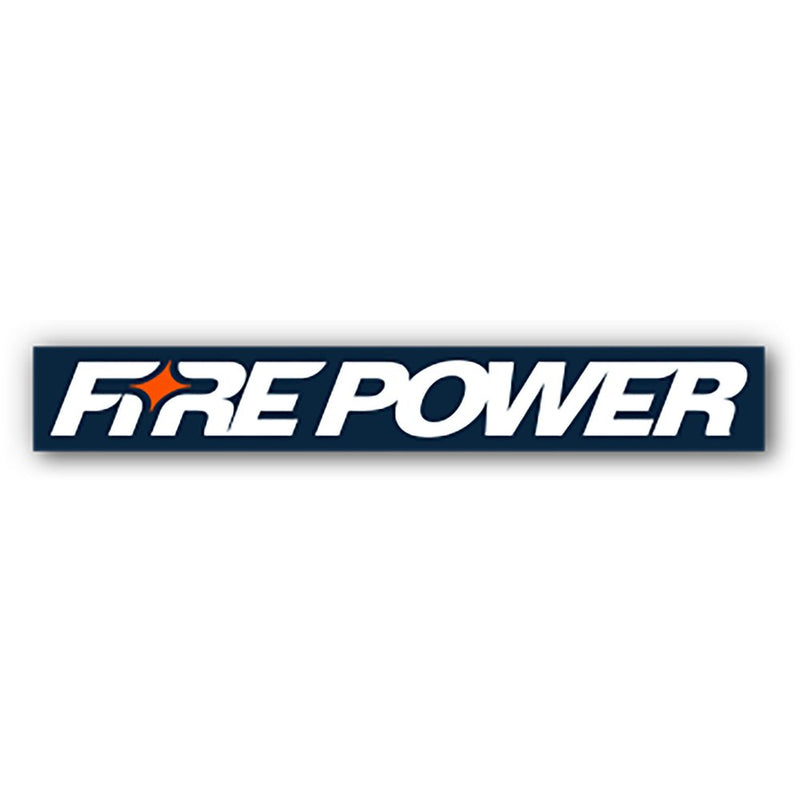 Fire Power Sticker Navy 100 Pks