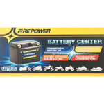 Fire Power Battery Rack Sign