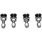 Valve Stems Chrome 4/Pk