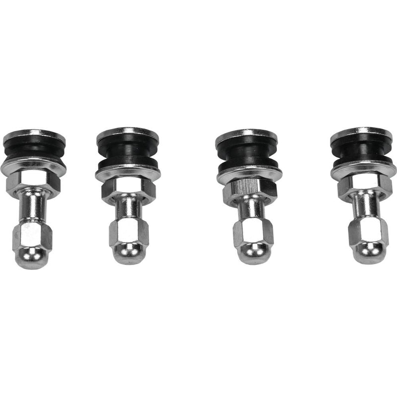 Fire Power Valve Stems Chrome 4/Pk