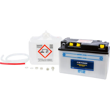 Battery W/Acid 6n11 2d 6v