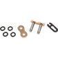 X Ring Clip Master Link 525 Gold