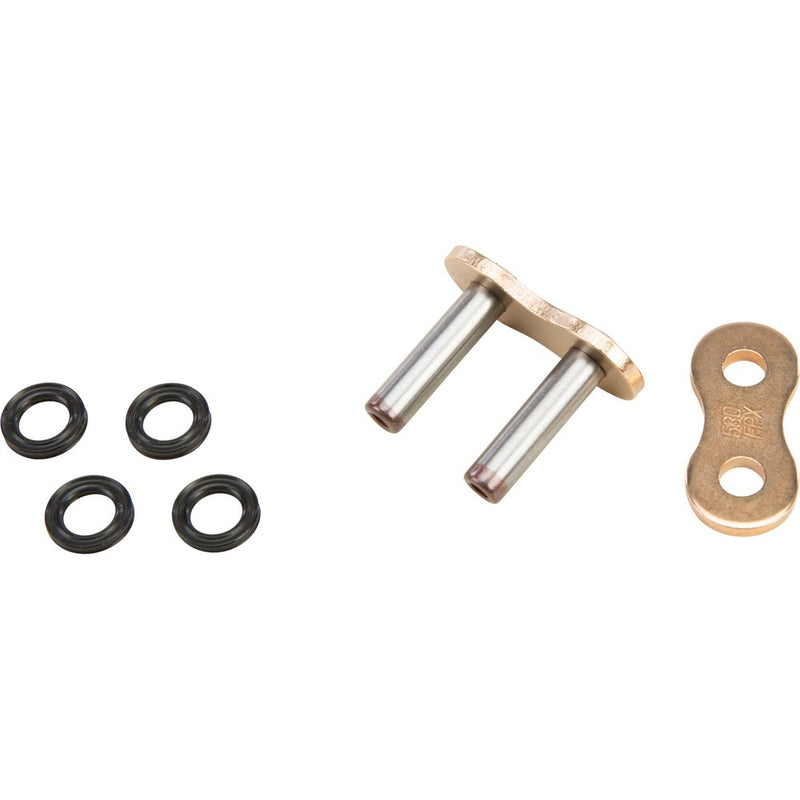 Fire Power X Ring Rivet Master Link 530 Gold